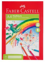 Zeige Details für Faber-Castell Malblock A4 Bild von Faber-Castell Malblock A4