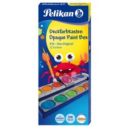 Zeige Details für PELIKAN Deckfarbkasten K12 Bild von PELIKAN Deckfarbkasten K12