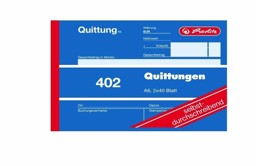 Zeige Details für HERLITZ  Quittung 402 Bild von HERLITZ  Quittung 402