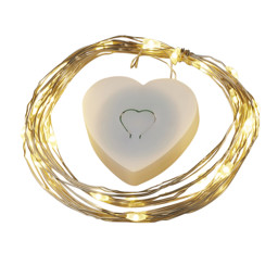 Zeige Details für LED-Leuchtdraht mit Herzbox warmes Licht Bild von LED-Leuchtdraht mit Herzbox warmes Licht