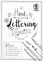 Zeige Details für URSUS Handlettering Paper, DIN A5, weiß Bild von URSUS Handlettering Paper, DIN A5, weiß
