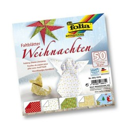 Zeige Details für folia Faltblätter "Weihnachten", 150 x 150 mm Bild von folia Faltblätter "Weihnachten", 150 x 150 mm