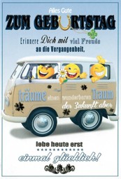 Zeige Details für Smiley Grußkarte "Alles gute zum Geburtstag ..." Bild von Smiley Grußkarte "Alles gute zum Geburtstag ..."