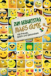 Zeige Details für Smiley Grußkarte "zum Geburtstag alles Gute ..." Bild von Smiley Grußkarte "zum Geburtstag alles Gute ..."