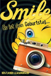 Zeige Details für Smiley Grußkarte "Es ist dein Geburtstag ..." Bild von Smiley Grußkarte "Es ist dein Geburtstag ..."