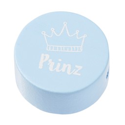 Zeige Details für Schnulli-Scheibe "Prinz" hellblau Bild von Schnulli-Scheibe "Prinz" hellblau