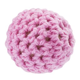 Zeige Details für Schnulli-Häkelperle pink Bild von Schnulli-Häkelperle pink