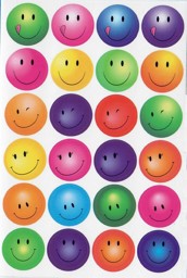 Zeige Details für Aufkleberbogen Smileys "Motiv II" Bild von Aufkleberbogen Smileys "Motiv II"