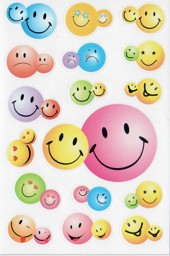 Zeige Details für Aufkleberbogen Smileys "Motiv III" Bild von Aufkleberbogen Smileys "Motiv III"