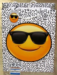 Zeige Details für Geschenktüte mit lachenden Smiley Bild von Geschenktüte mit lachenden Smiley