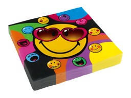 Zeige Details für AMSCAN Servietten Smiley Express Bild von AMSCAN Servietten Smiley Express