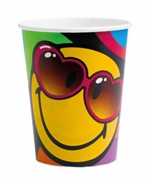 Zeige Details für AMSCAN Pappbecher Smiley Express Yourself Bild von AMSCAN Pappbecher Smiley Express Yourself