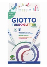 Zeige Details für GIOTTO Fasermaler Turbo Glitter pastell Bild von GIOTTO Fasermaler Turbo Glitter pastell