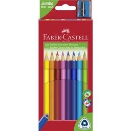 Zeige Details für FABER-CASTELL Dreikant-Buntstifte Jumbo Bild von FABER-CASTELL Dreikant-Buntstifte Jumbo