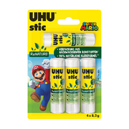 Zeige Details für UHU Klebestift Stic Renature 4x8,2g Bild von UHU Klebestift Stic Renature 4x8,2g