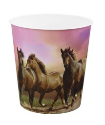 Zeige Details für IDENA Papierkorb "Pferde" aus PP Bild von IDENA Papierkorb "Pferde" aus PP