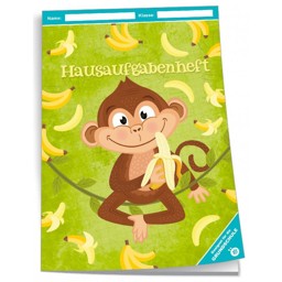 Zeige Details für TRÖTSCH Hausaufgabenheft A5 Affe Bild von TRÖTSCH Hausaufgabenheft A5 Affe