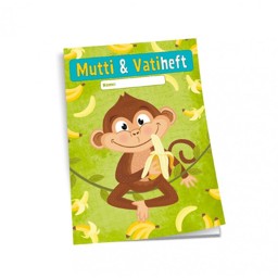 Zeige Details für Trötsch Mutti und Vatiheft A6 Affe Bild von Trötsch Mutti und Vatiheft A6 Affe