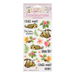 Zeige Details für Faultierdekor Bild von Faultierdekor