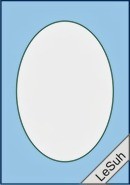 Zeige Details für 5 Passepartoutkarten "oval" hellblau 10,5 x 15 cm
 Bild von 5 Passepartoutkarten "oval" hellblau 10,5 x 15 cm
