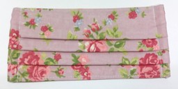 Zeige Details für Behelfs-Mund-Nasenschutz "Rosen" Bild von Behelfs-Mund-Nasenschutz "Rosen"