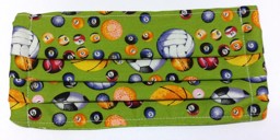 Zeige Details für Behelfs-Mund-Nasenschutz "Bälle" Bild von Behelfs-Mund-Nasenschutz "Bälle"