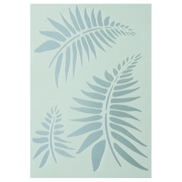 Zeige Details für Schablone "Farn" Bild von Schablone "Farn"