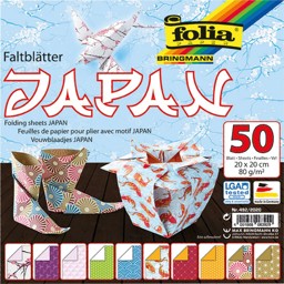 Zeige Details für folia Faltblätter JAPAN, 200 x 200 mm Bild von folia Faltblätter JAPAN, 200 x 200 mm