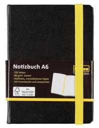 Zeige Details für IDENA Notizbuch A6 kariert Bild von IDENA Notizbuch A6 kariert