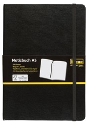 Zeige Details für IDENA Notizbuch A5 blanko Bild von IDENA Notizbuch A5 blanko