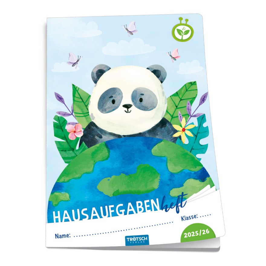 Bild von TRÖTSCH Hausaufgabenheft Grundschule Panda 25/26
