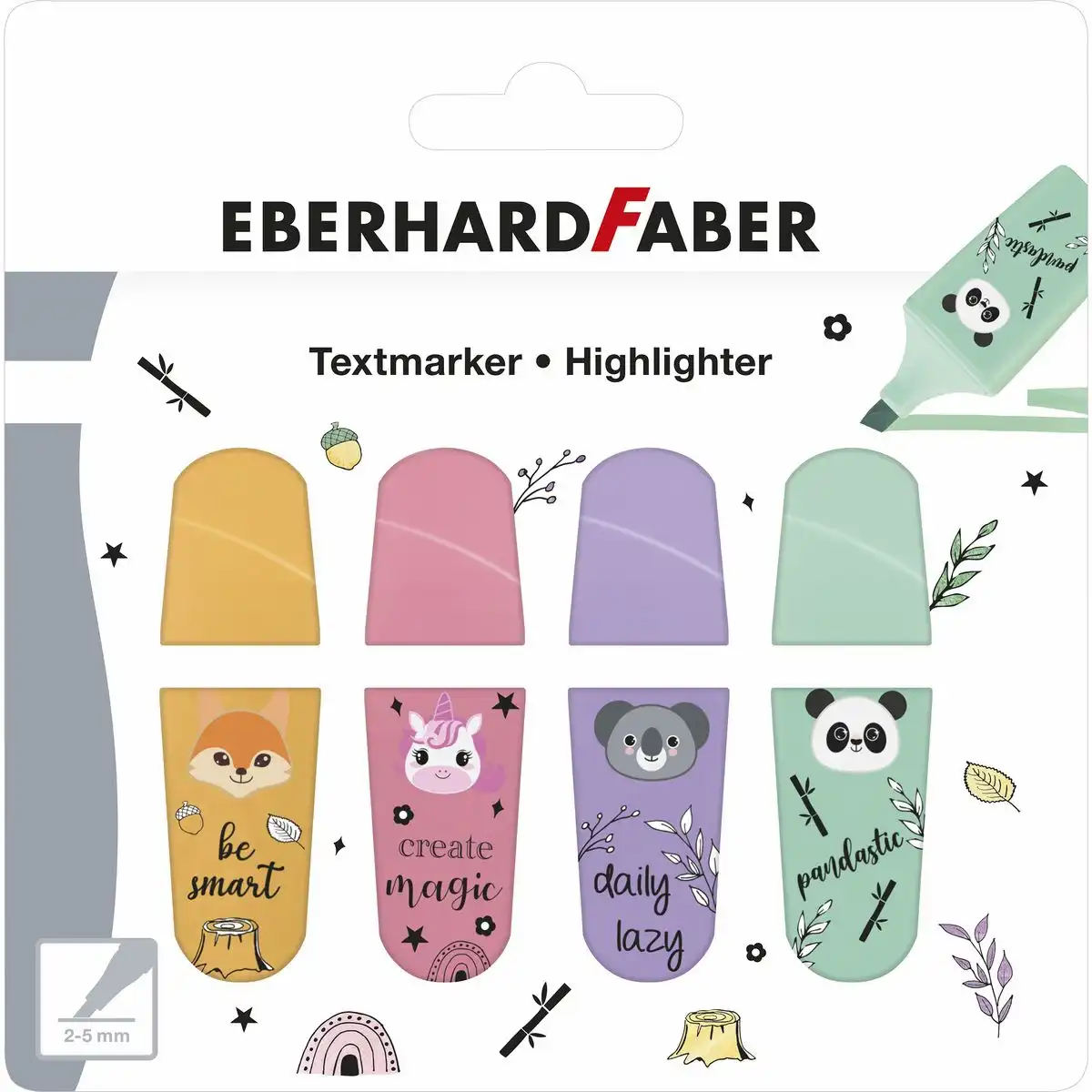 Bild von EBERHARD FABER Textmarker Mini Animal pastell