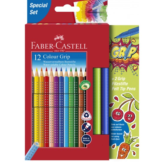 Bild von FABER-CASTELL Dreikant-Buntstifte Colour GRIP Promoetui